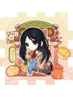 冯宝宝惊喜F拼图挂件-旺角夜市系列