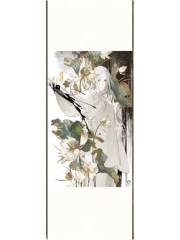 张灵玉惊喜福炁大挂画-草木之境系列