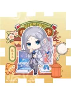 张灵玉惊喜F拼图挂件-旺角夜市系列