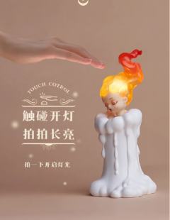 黄油猫微光朵儿小夜灯-资料图