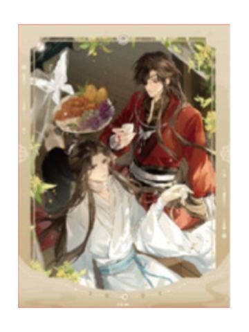 花城&谢怜(秋分)拍立得-节气之秋 冬系列