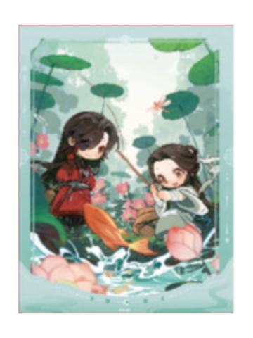 花城&谢怜(夏至)拍立得-节气之秋 冬系列