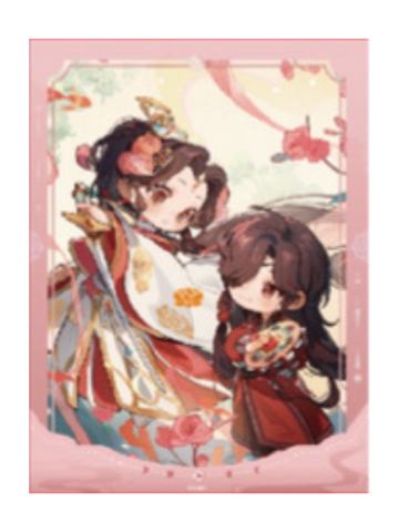 花城&谢怜(白露)拍立得-节气之秋 冬系列