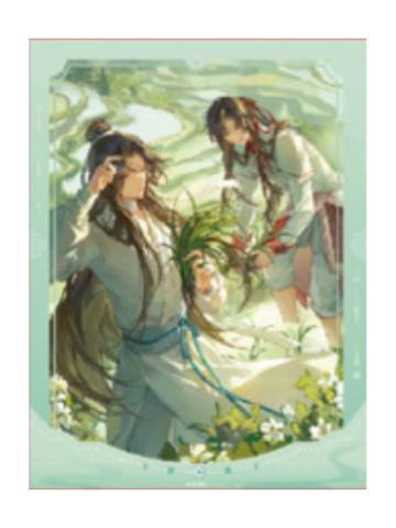 花城&谢怜(芒种)拍立得-节气之秋 冬系列