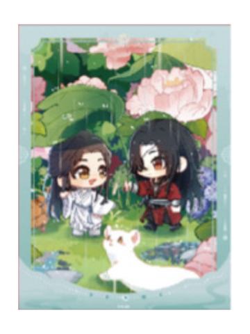 花城&谢怜(谷雨)拍立得-节气之秋 冬系列