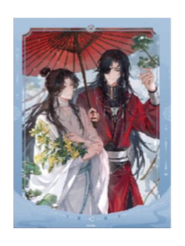 花城&谢怜(立冬)拍立得-节气之秋 冬系列