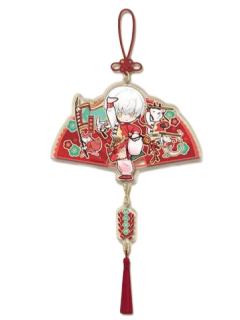 齐司礼款-阖乐满堂系列亚克力扇形门挂