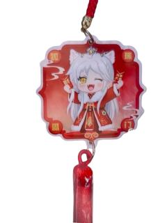 颜狐挂件(看东方2026新年199盲盒随机开出)-看东方默水玲珑新年云母挂牌