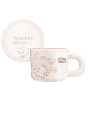 秦彻马克杯-猫很想你系列