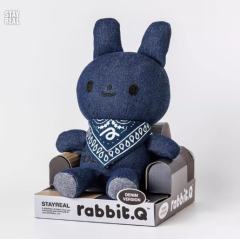 PLAN A牛仔纯真兔兔丹宁公仔（深蓝色）