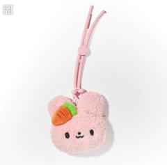 纯真兔兔毛绒交通卡（粉）