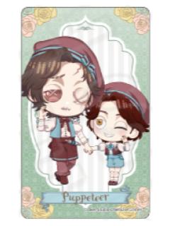 木偶师Q版透卡-2026情人节诚挚爱意礼物系列