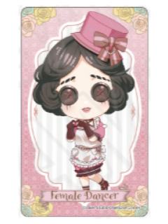 舞女Q版透卡-2026情人节诚挚爱意礼物系列