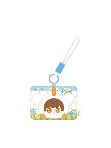 白起款-一起踏青鹅系列立体毛绒卡套