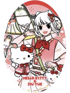 九月＆Hello Kitty徽章-三丽鸥联名系列