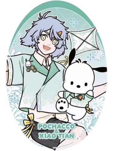 哮天＆帕恰狗徽章-三丽鸥联名系列