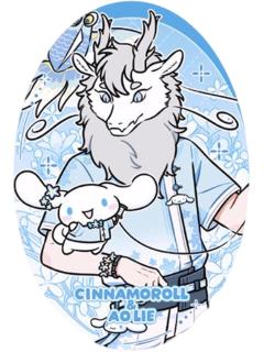 敖烈＆玉桂狗徽章-三丽鸥联名系列