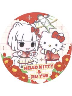 九月＆Hello KittyQ版徽章-三丽鸥联名系列