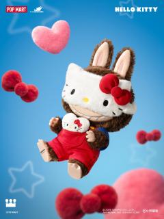 HELLO KITTY搪胶毛绒公仔-资料图