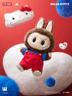 HELLO KITTY搪胶毛绒公仔-资料图