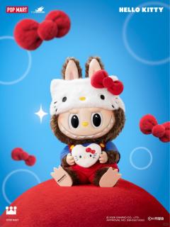 HELLO KITTY搪胶毛绒公仔