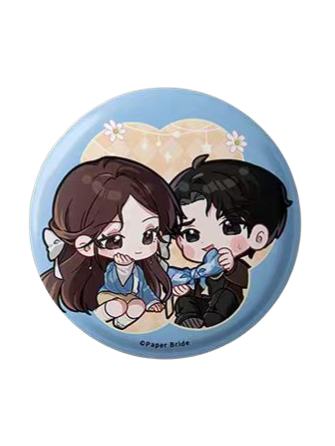 杜言她&李逢泽迷你徽章-五载知音系列