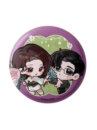 崔婉莺&张辰瑞迷你徽章-五载知音系列