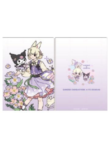 小玉&库洛米文件夹-三丽鸥cafe联名系列第一弹