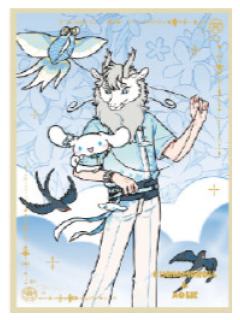 敖烈&玉桂狗色纸-三丽鸥cafe联名系列第一弹