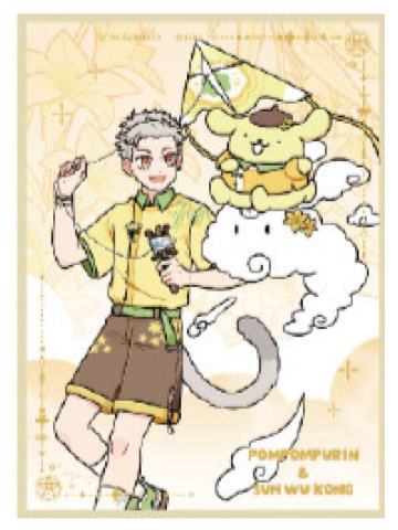 孙悟空&布丁狗色纸-三丽鸥cafe联名系列第一弹