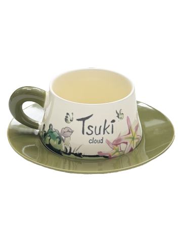 TSUKI春生云涌系列杯碟套装