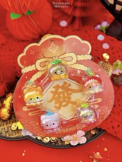 章鱼喵喵恭喜发财吊卡系列-资料图