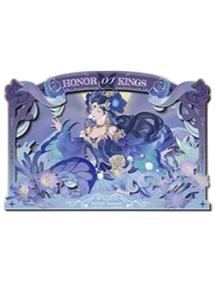 貂蝉春令霞绮系列纸雕画-遇意飞花令(骏福篇)