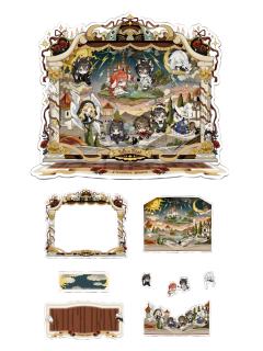 多人亚克力场景立牌-女巫审判系列