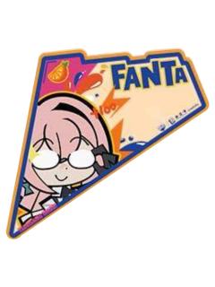 月城柳三角Q版透卡-芬达联名