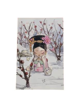 信女甄嬛手绘明信片