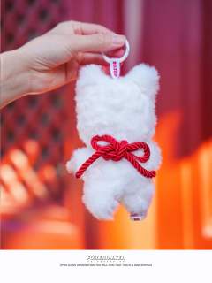 招财猫毛绒挂件-资料图