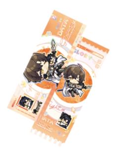 伤心一枪(q版)隐藏款镭射票-战无止境系列