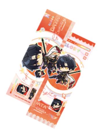 一叶之秋(q版)隐藏款镭射票-战无止境系列