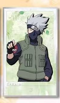 旗木卡卡西（落雨款）拍立得火影忍者疾风传光影系列