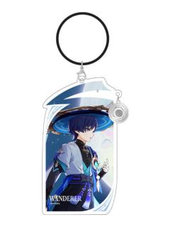 流浪者亚克力挂摆件-如果在冬夜,一个旅人系列