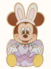 米奇徽章盲盒-26上迪春日彩蛋系列