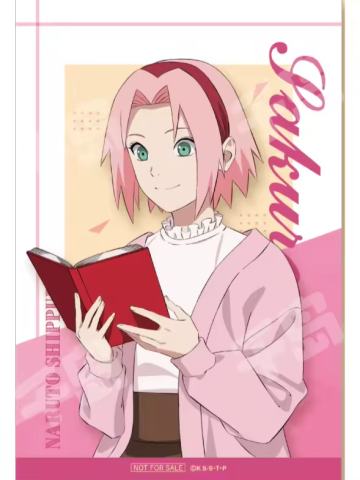 春野樱特典卡-疾风传读书会快闪