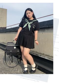 薄荷奶绿·水手服-资料图