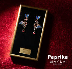 Paprika ICONIQUE EAR OBJET 红辣椒 合作款 主题耳饰-资料图