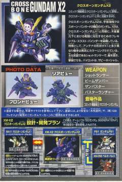 XM-X2ex 海盗高达X-2改 SD G世纪-F-资料图