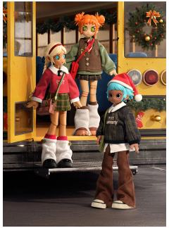 冬季假日OOTD系列1/8可动人偶-资料图