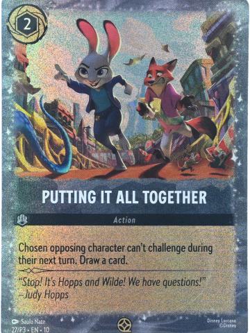 PUTTING IT ALL TOGETHER