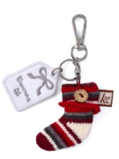 针织靴子挂件 恩