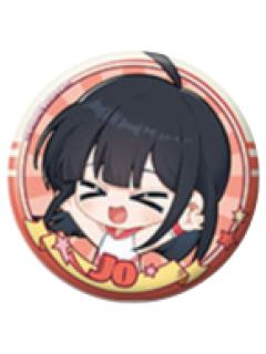 乔苓(半身B)徽章-萌运会大作战系列